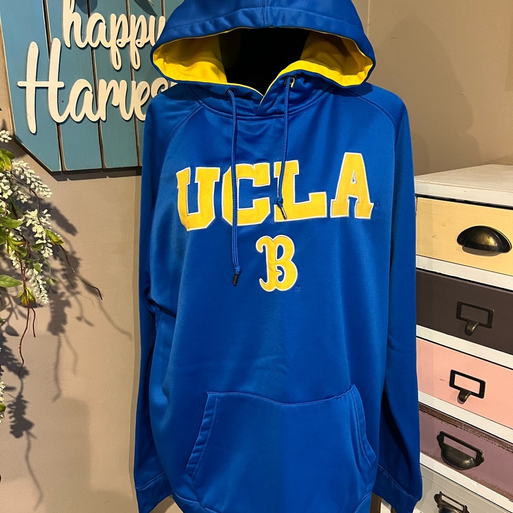 Colosseum Blue and Yellow Hoodie